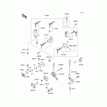 Ignition Switch/Locks/Reflectors