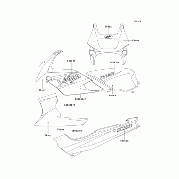 Decals(Ebony)(EX500-D7)(CN)