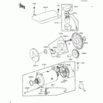 STARTER MOTOR/STARTER CLUTCH