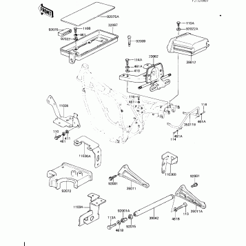 BATTERY CASE/ELECTRO BRACKET