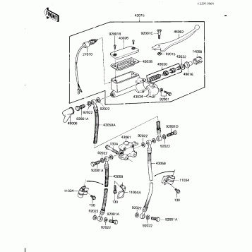 FRONT MASTER CYLINDER