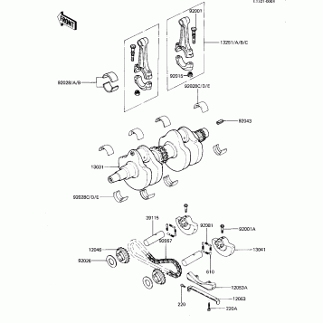 CRANKSHAFT/BALANCER