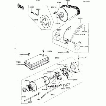 STARTER MOTOR/STARTER CLUTCH