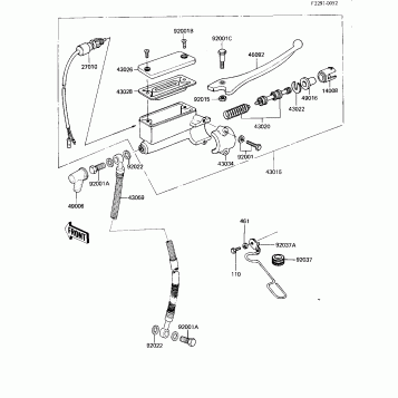 FRONT MASTER CYLINDER