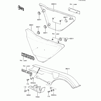 SIDE COVERS/BELT COVER