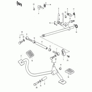 GEAR CHANGE MECHANISM