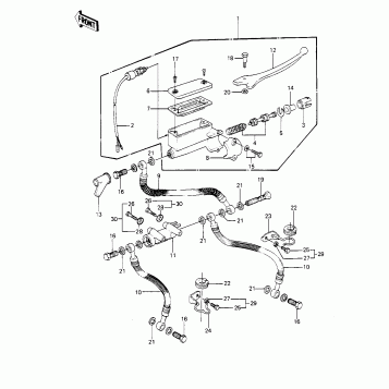 FRONT MASTER CYLINDER