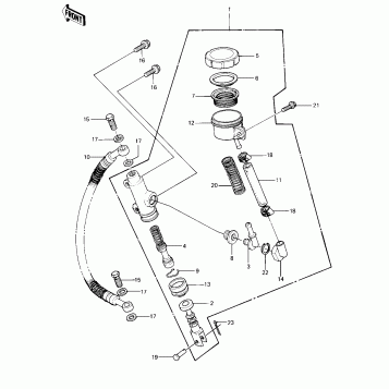 REAR MASTER CYLINDER