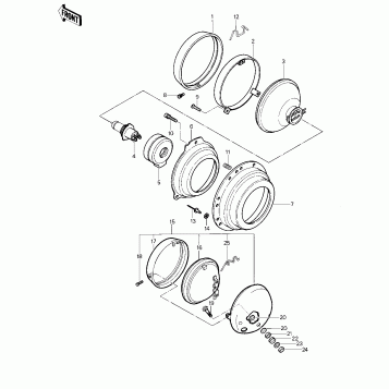 HEADLIGHT/PURSUIT LIGHT