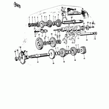 TRANSMISSION/CHANGE DRUM