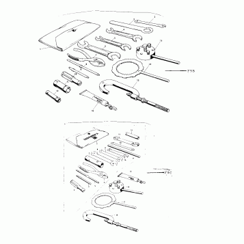 OWNER TOOLS/SPECIAL SERVICE TOOLS ('74-'