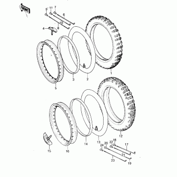 WHEELS/TIRES ('80 A6)