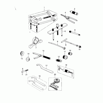 SPECIAL SERVICE TOOLS ('80 A6)