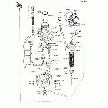 CARBURETOR ('81 A7)