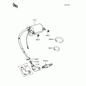 IGNITION COIL ('81 A7)