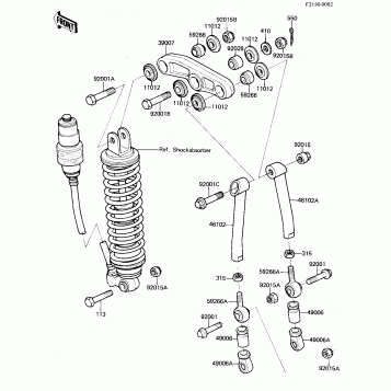 REAR SUSPENSION ('81 A7)