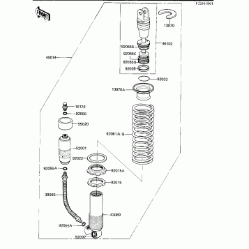 SHOCK ABSORBER ('81 A7)