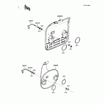 NUMBER PLATE ('81 A7)
