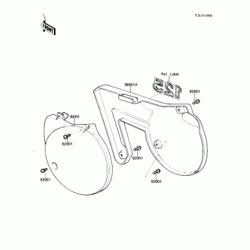 SIDE COVERS ('81 A7)