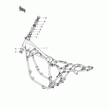 FRAME ('80 KZY 50-E1)