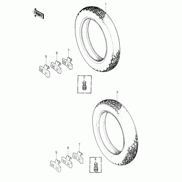TIRES ('80 KZY 50-E1)