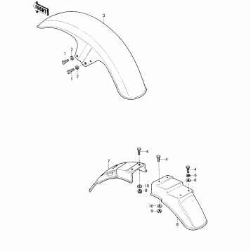 FENDERS ('80 KZY 50-E1)