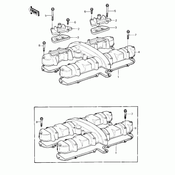 CYLINDER HEAD COVER ('80-'81 A1/A2)