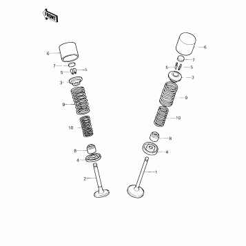 VALVES ('80-'81 A1/A2)