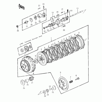 CLUTCH ('80-'81 A1/A2)