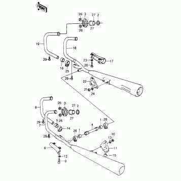 MUFFLERS ('80-'81 A2/A3)