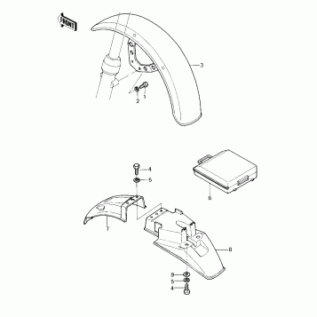 FENDERS ('80-'81 A1/A2)