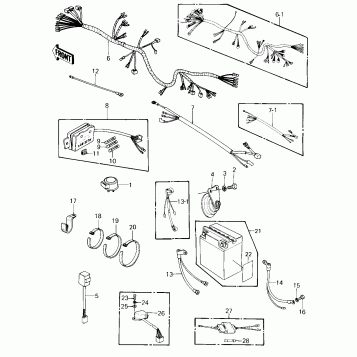CHASSIS ELECTRICAL EQUIPMENT ('80-'81 A1