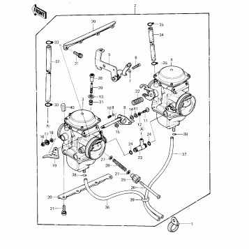 CARBURETOR ASSY ('80 D1)
