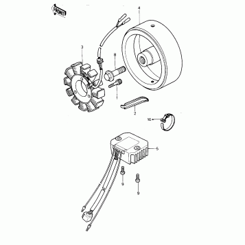 GENERATOR/REGULATOR ('80 D1)
