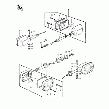 TURN SIGNALS ('80 D1)