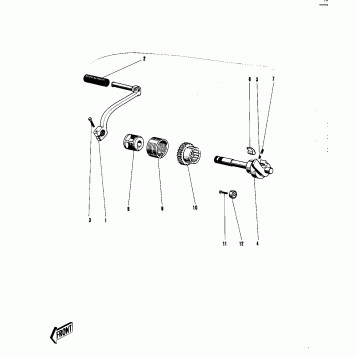 KICKSTARTER MECHANISM