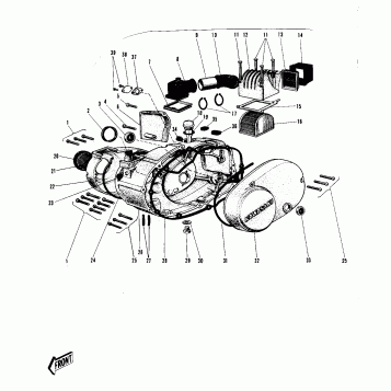 ENGINE COVERS/AIR CLEANER