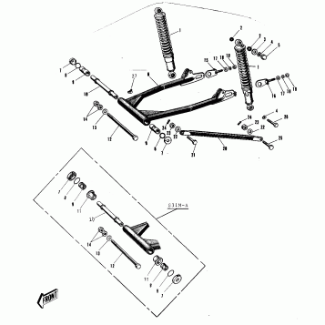 SWING ARM/SHOCK ABSORBERS