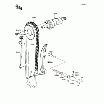 CAMSHAFT/CHAIN/TENSIONER
