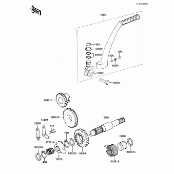 KICKSTARTER MECHANISM