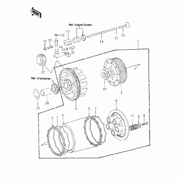 CLUTCH ('80-'81 A7/A8)