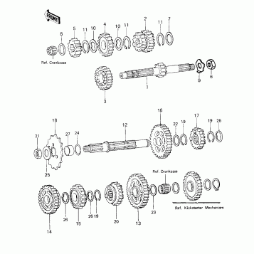 TRANSMISSION ('80-'81 A7/A8)