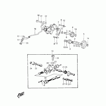 OIL PUMP ('80-'81 A7/A8)