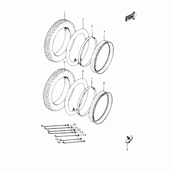 WHEELS/TIRES ('80-81 A7/A8)