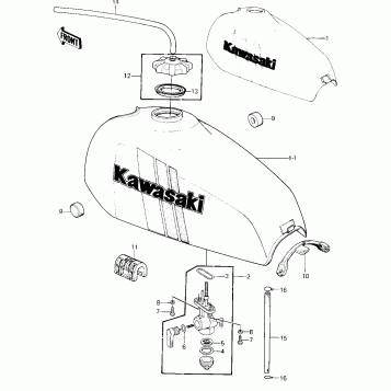FUEL TANK ('80-'81 A7/A8)