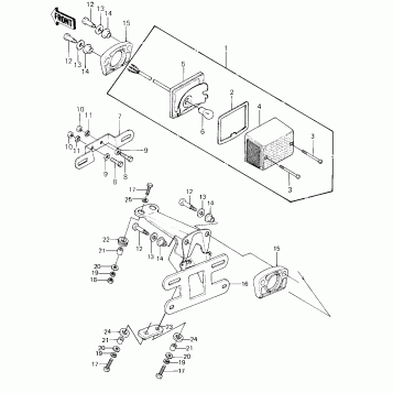 TAILLIGHT ('80-'81 A7/A8)