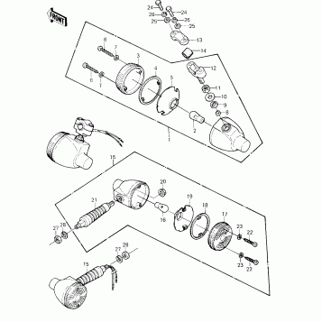 TURN SIGNALS ('80-'81 A7/A8)