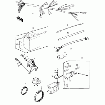 CHASSIS ELECTRICAL EQUIPMENT ('80-'81 A7
