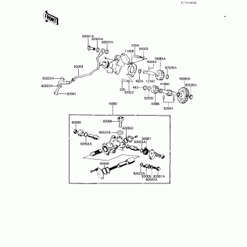 OIL PUMP ('82-'83 A9/A10)