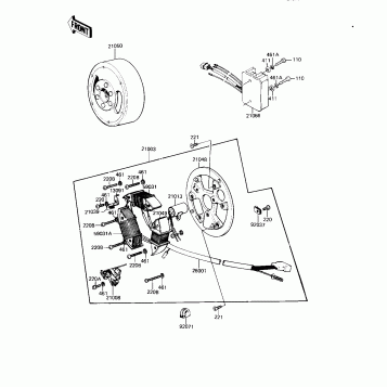 GENERATOR/REGULATOR ('82-'83 A9/A10)